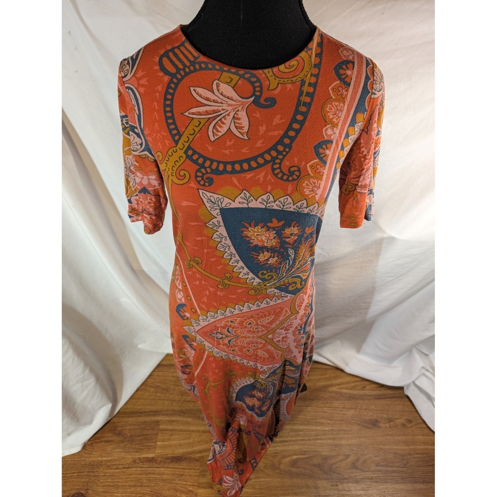 Farm Rio Anthropologie Giannina Knit Midi Dress size M